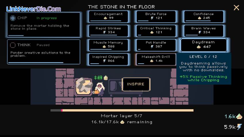 Hình ảnh trong game The Count of Monte Clicker (screenshot)