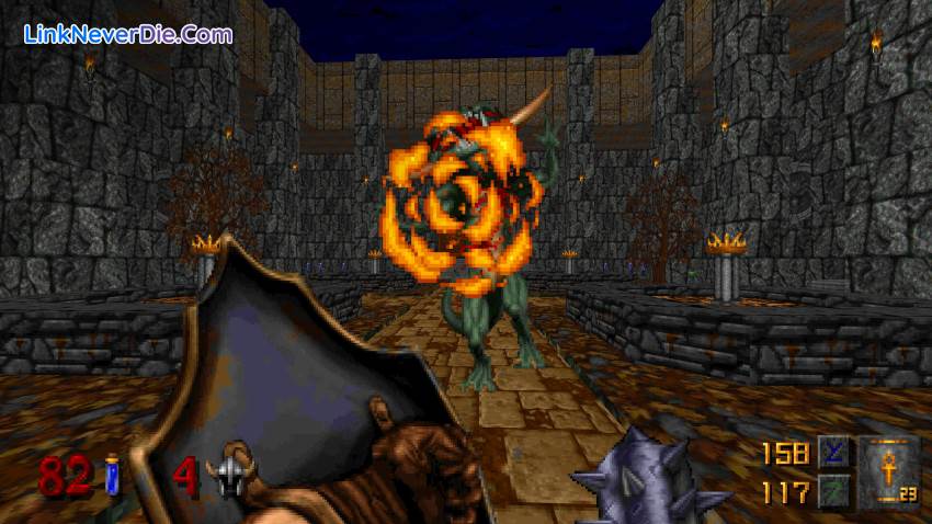 Hình ảnh trong game Heretic + Hexen (screenshot)