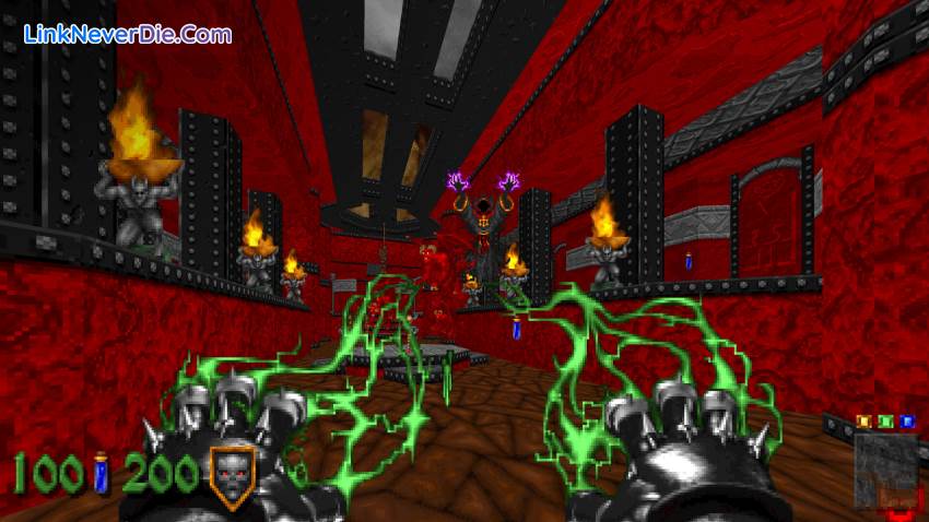 Hình ảnh trong game Heretic + Hexen (screenshot)