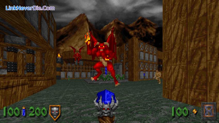 Hình ảnh trong game Heretic + Hexen (screenshot)