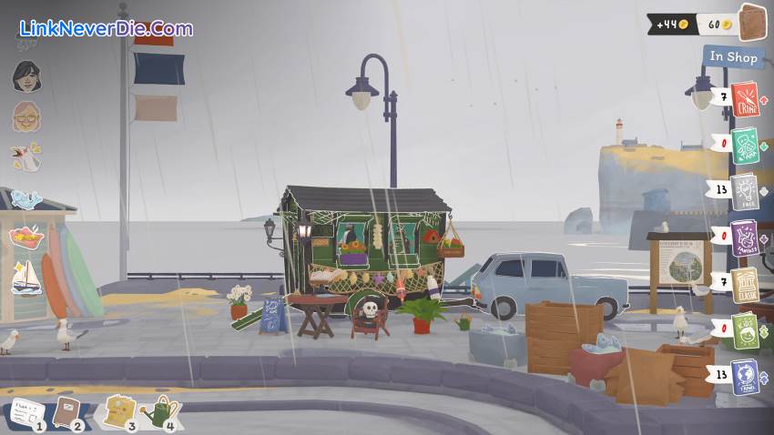 Hình ảnh trong game Tiny Bookshop (screenshot)