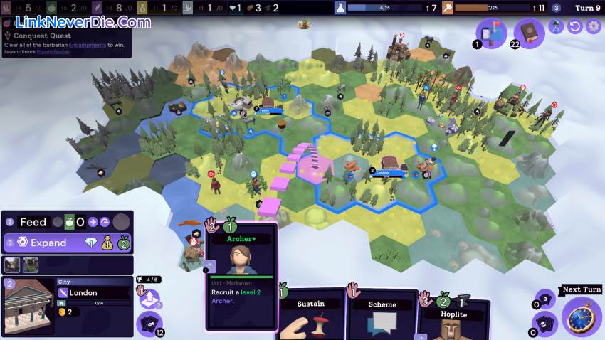 Hình ảnh trong game Rogue Hex (screenshot)