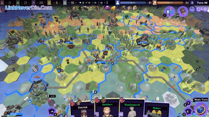 Hình ảnh trong game Rogue Hex (screenshot)