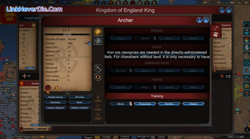 Hình ảnh trong game Monarch : Medieval Remastered (screenshot)