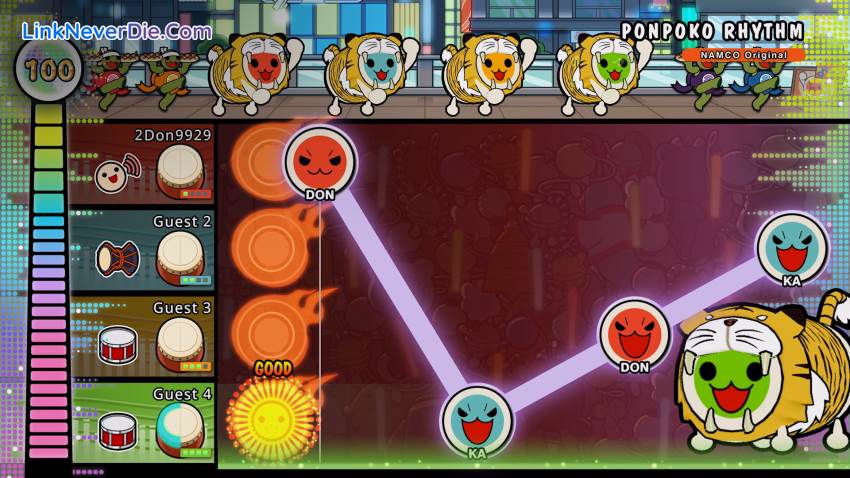 Hình ảnh trong game Taiko no Tatsujin: Rhythm Festival (screenshot)