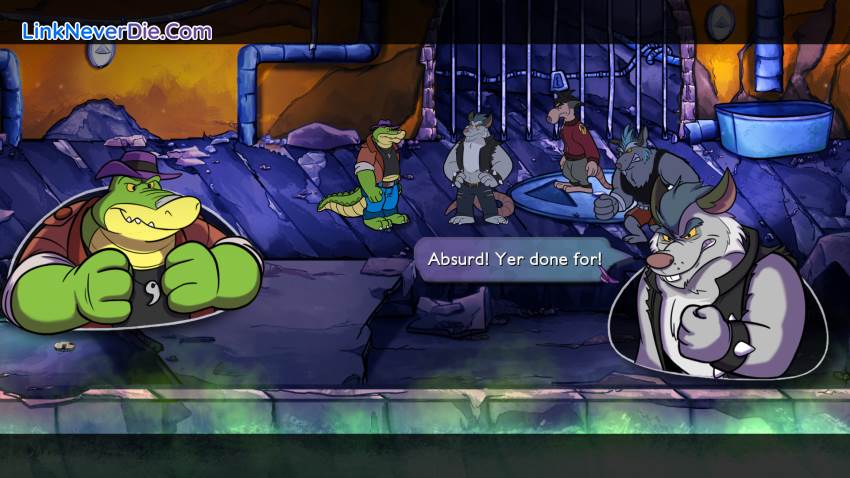 Hình ảnh trong game BROK the InvestiGator (screenshot)