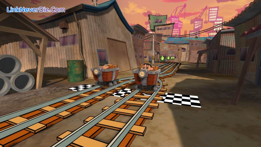 Hình ảnh trong game Shin chan: Shiro and the Coal Town (screenshot)