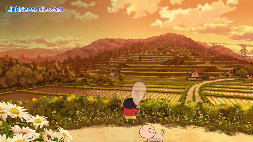 Hình ảnh trong game Shin chan: Shiro and the Coal Town (screenshot)
