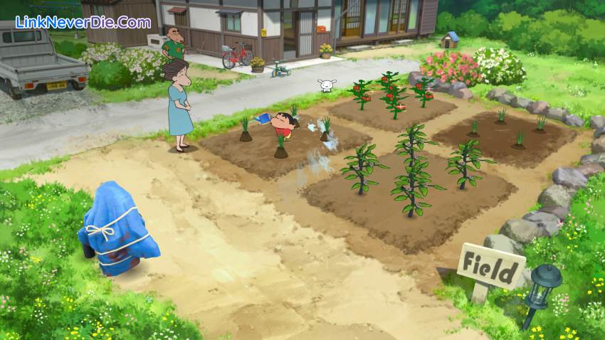 Hình ảnh trong game Shin chan: Shiro and the Coal Town (screenshot)