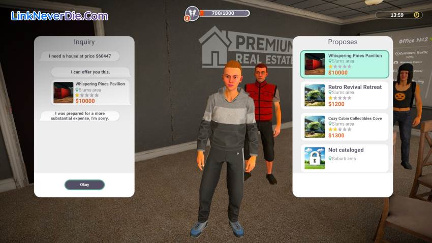 Hình ảnh trong game REAL ESTATE Simulator - FROM BUM TO MILLIONAIRE (screenshot)
