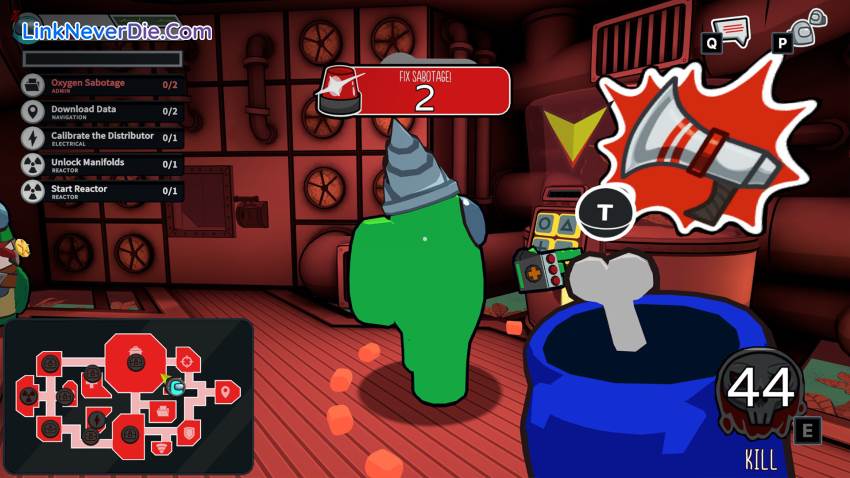 Hình ảnh trong game Among Us 3D (screenshot)