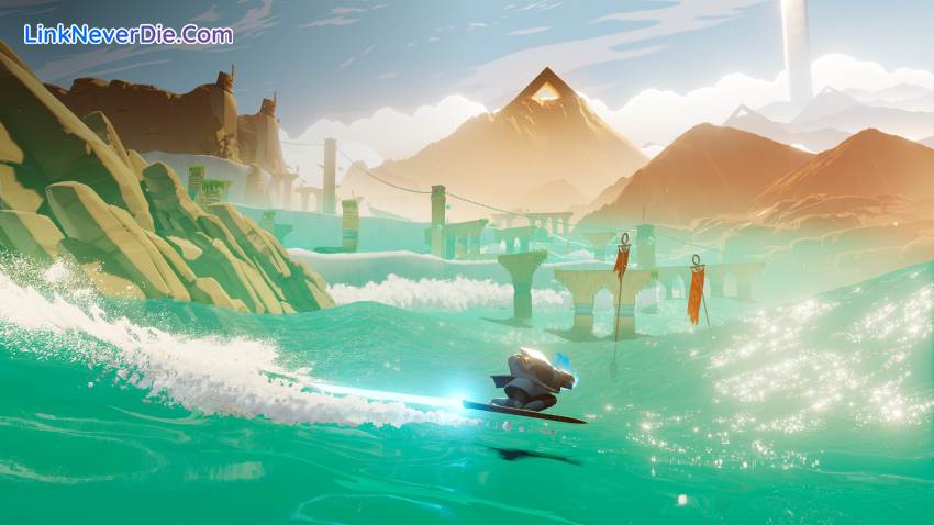 Hình ảnh trong game Sword of the Sea (screenshot)
