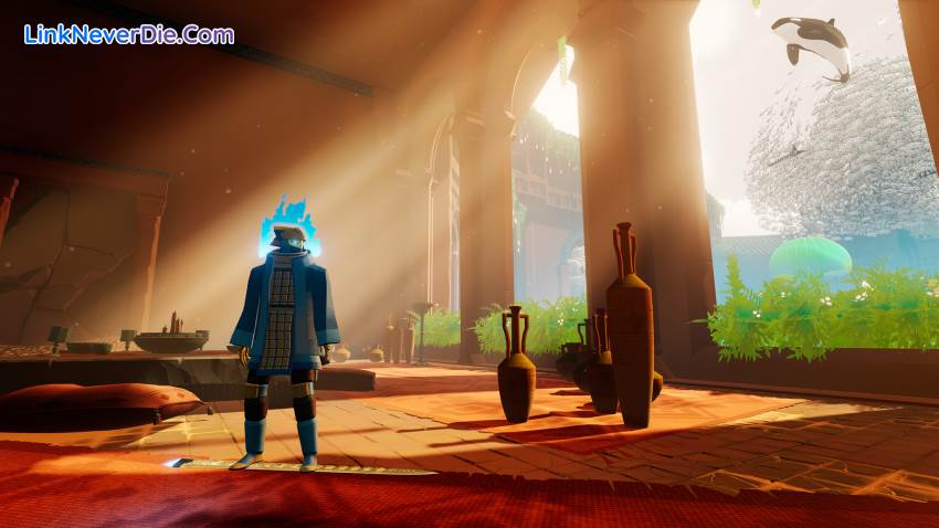 Hình ảnh trong game Sword of the Sea (screenshot)