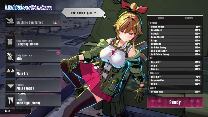 Hình ảnh trong game TurretGirls (screenshot)