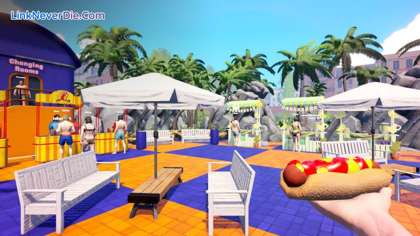 Hình ảnh trong game Waterpark Simulator (screenshot)