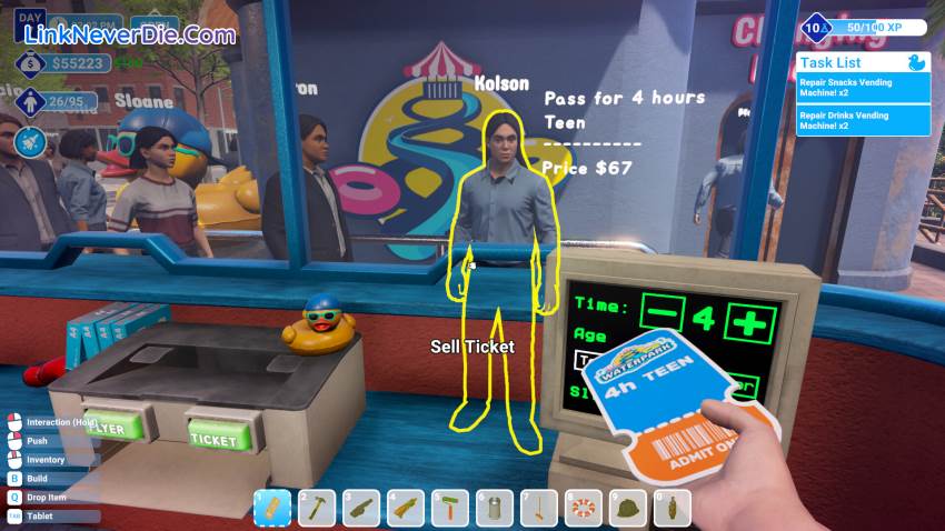 Hình ảnh trong game Waterpark Simulator (screenshot)