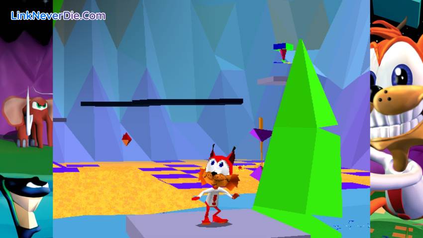Hình ảnh trong game Bubsy in: The Purrfect Collection (screenshot)