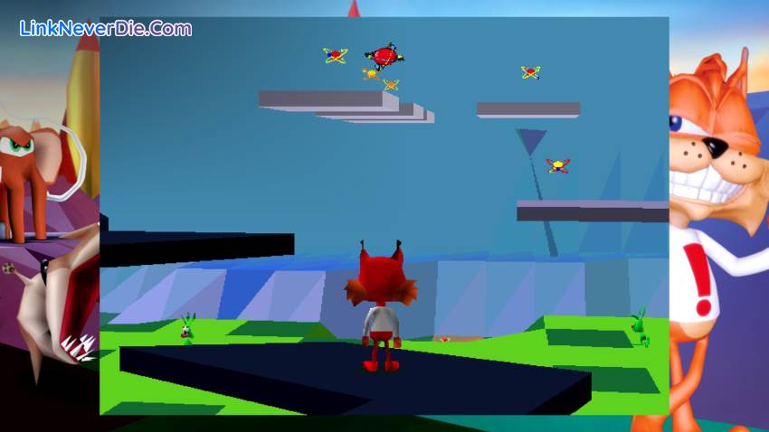 Hình ảnh trong game Bubsy in: The Purrfect Collection (screenshot)