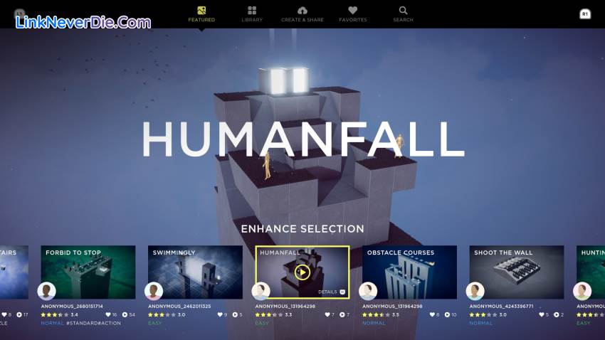 Hình ảnh trong game HUMANITY (screenshot)