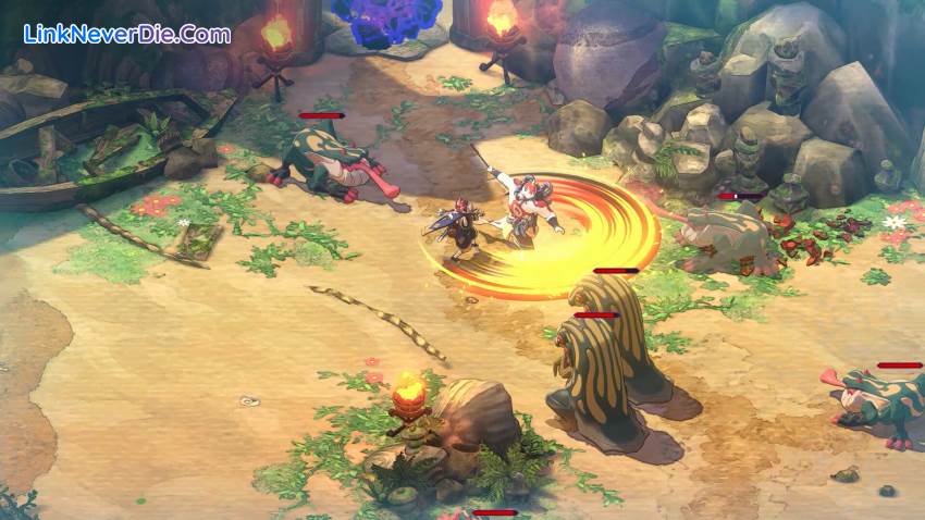 Hình ảnh trong game Towa and the Guardians of the Sacred Tree (screenshot)
