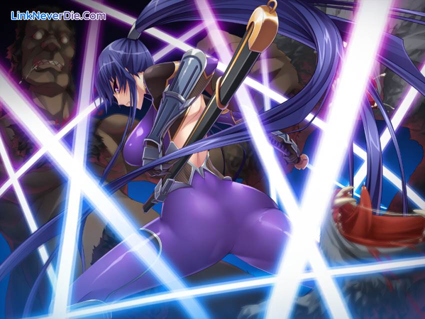 Hình ảnh trong game Taimanin Yukikaze (screenshot)