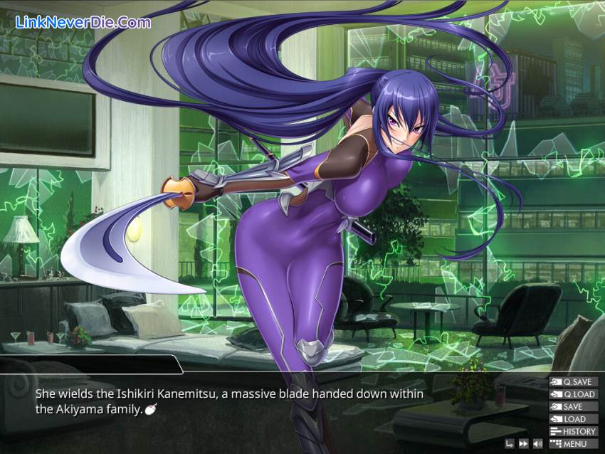 Hình ảnh trong game Taimanin Yukikaze (screenshot)