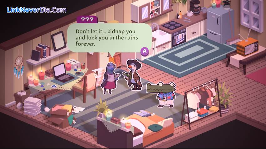 Hình ảnh trong game Duck Detective: The Ghost of Glamping (screenshot)