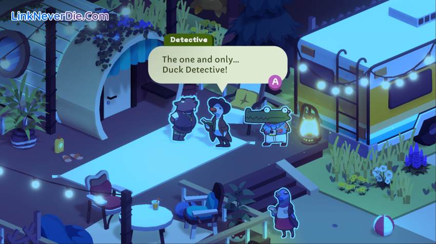 Hình ảnh trong game Duck Detective: The Ghost of Glamping (screenshot)