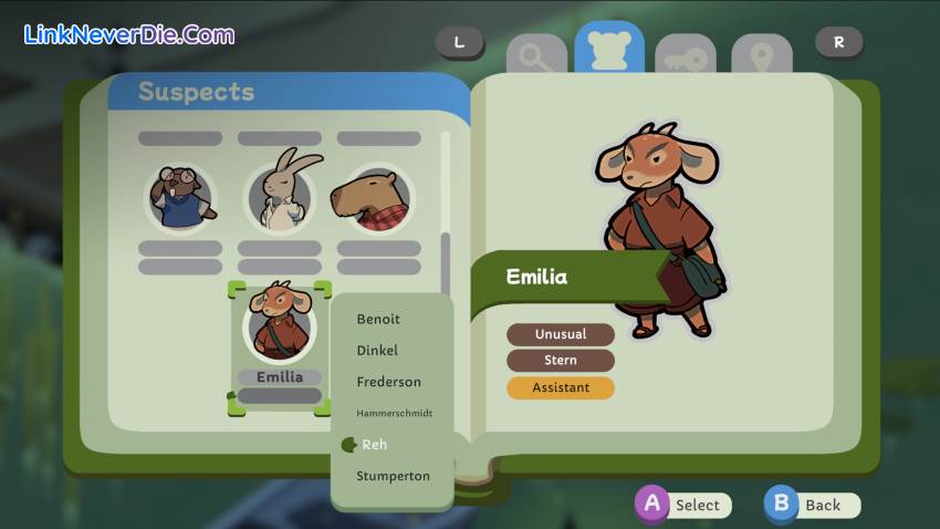 Hình ảnh trong game Duck Detective: The Ghost of Glamping (screenshot)