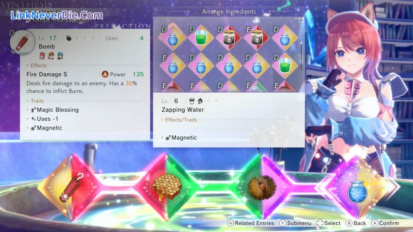 Hình ảnh trong game Atelier Resleriana: The Red Alchemist & the White Guardian (screenshot)