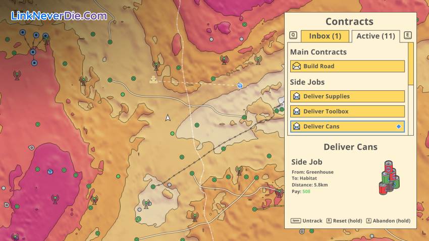 Hình ảnh trong game Mars First Logistics (screenshot)