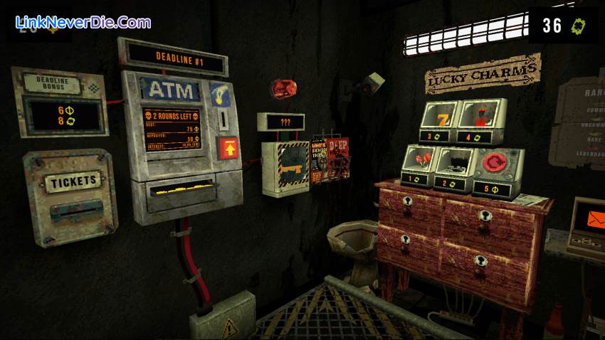 Hình ảnh trong game CloverPit (screenshot)