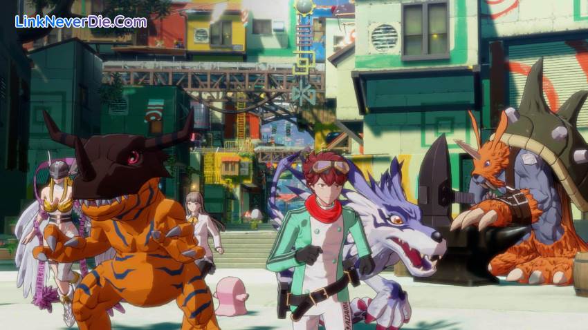 Hình ảnh trong game Digimon Story Time Stranger (screenshot)