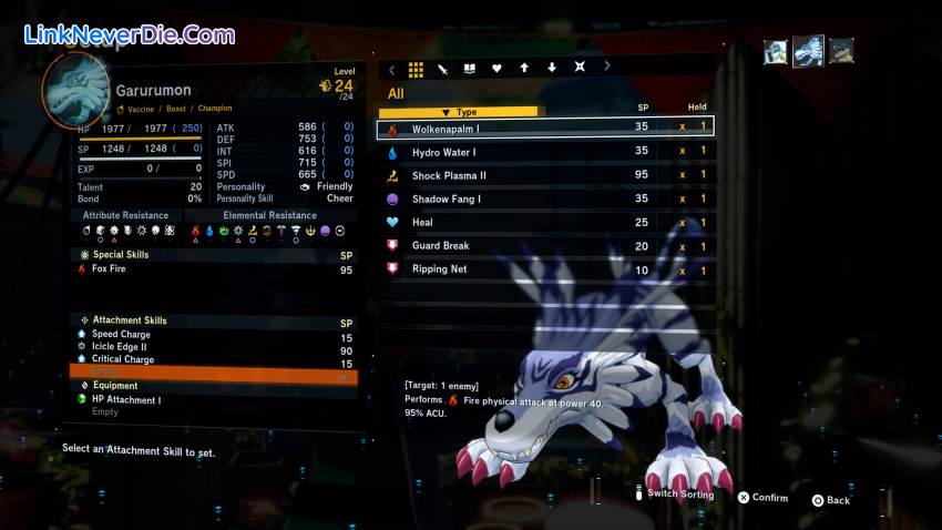 Hình ảnh trong game Digimon Story Time Stranger (screenshot)