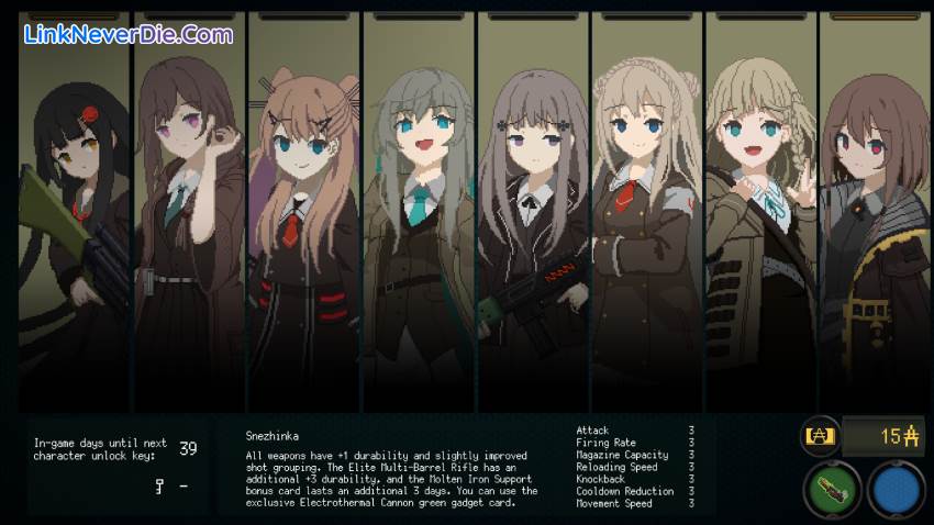 Hình ảnh trong game Snezhinka:Sentinel Girls2 (screenshot)