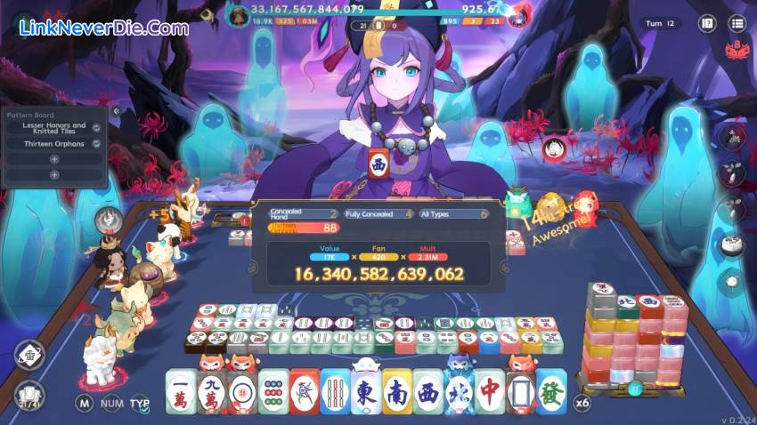 Hình ảnh trong game Demonic Mahjong (screenshot)