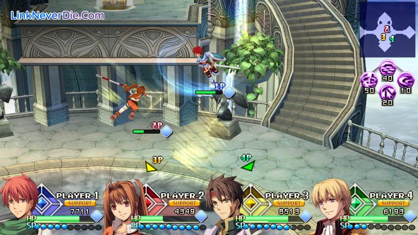 Hình ảnh trong game Ys vs. Trails in the Sky: Alternative Saga (screenshot)