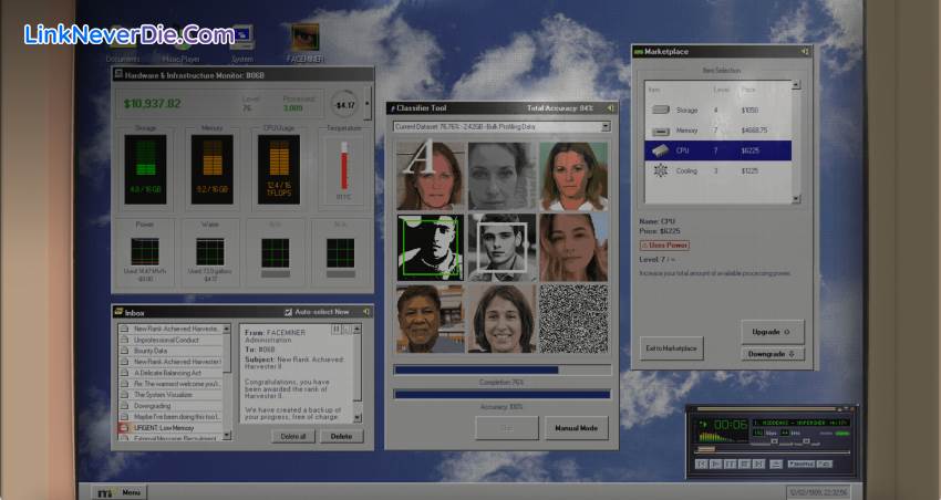 Hình ảnh trong game FACEMINER (screenshot)