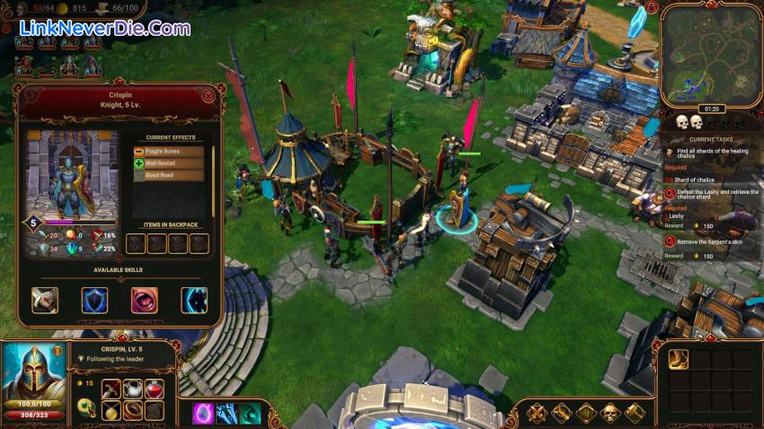 Hình ảnh trong game Lessaria: Fantasy Kingdom Sim (screenshot)