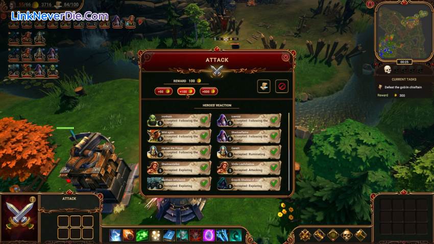 Hình ảnh trong game Lessaria: Fantasy Kingdom Sim (screenshot)