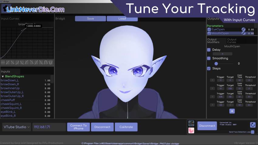 Hình ảnh trong game VBridger (screenshot)