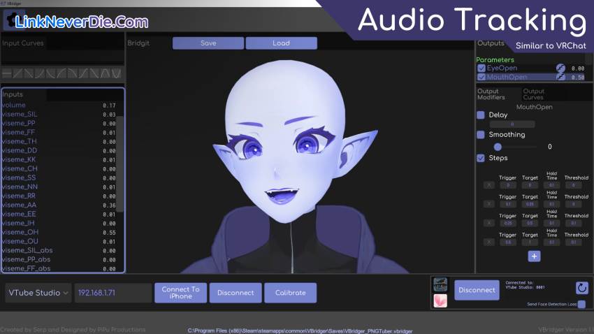 Hình ảnh trong game VBridger (screenshot)
