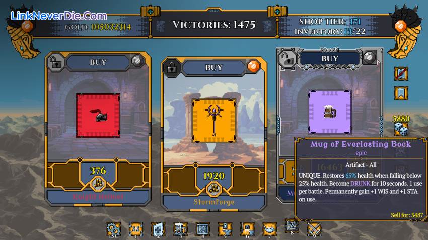 Hình ảnh trong game Dwarves: Glory, Death and Loot (screenshot)