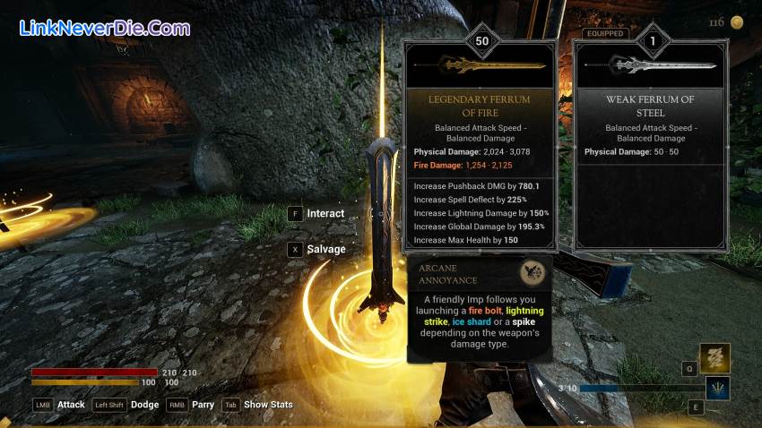 Hình ảnh trong game Darkblade Ascent (screenshot)