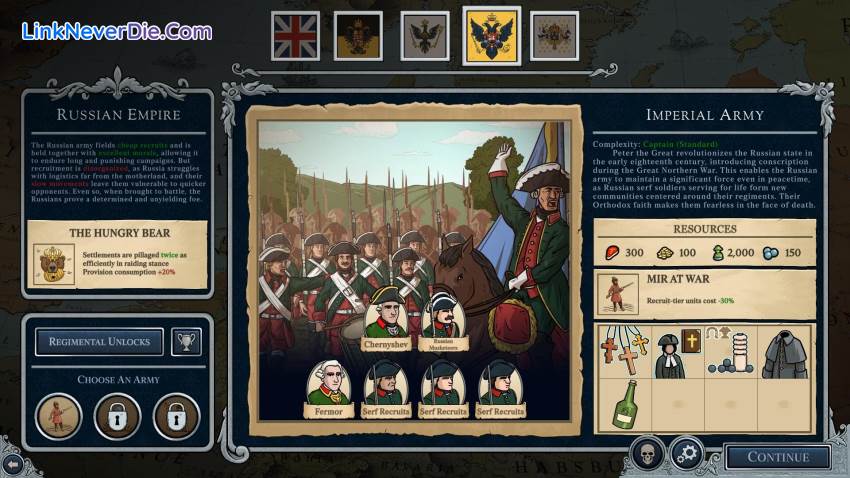 Hình ảnh trong game Master of Command (screenshot)