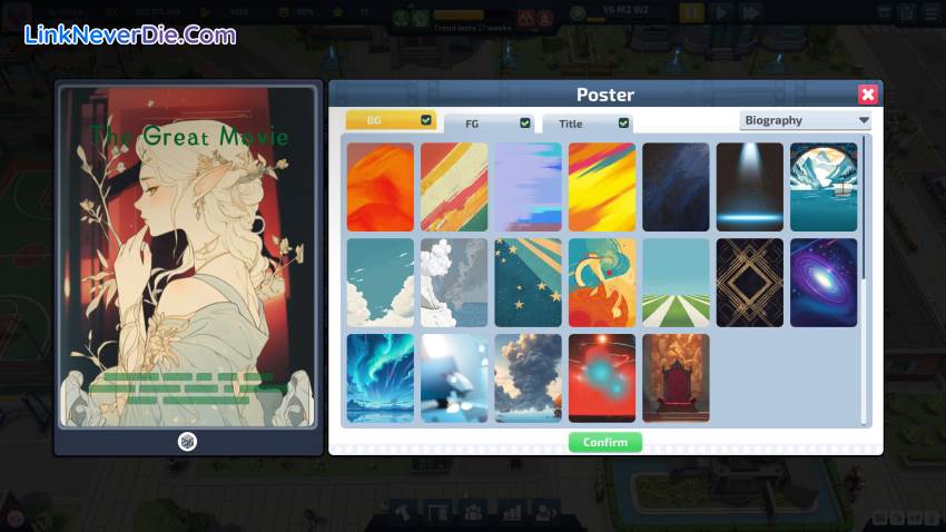 Hình ảnh trong game Super Movie Tycoon (screenshot)