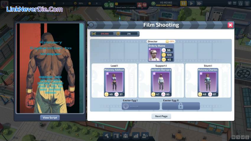 Hình ảnh trong game Super Movie Tycoon (screenshot)