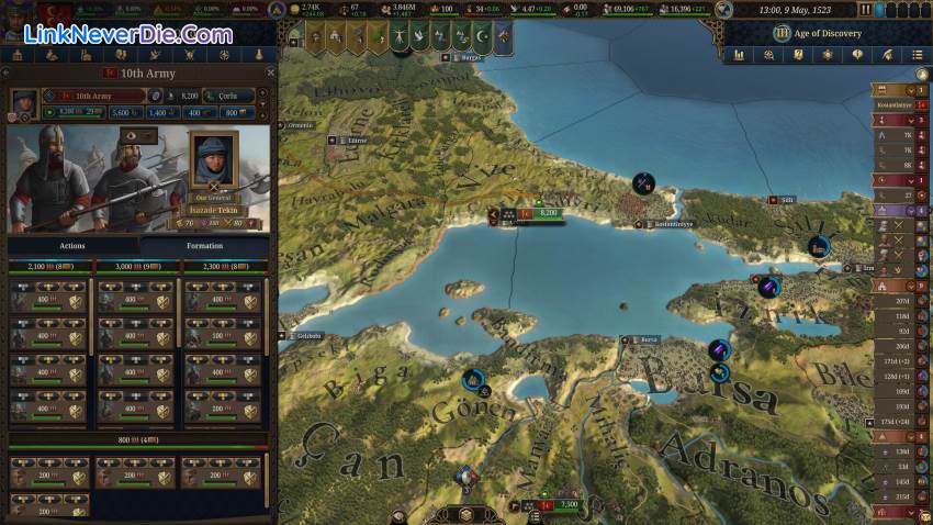 Hình ảnh trong game Europa Universalis V (screenshot)