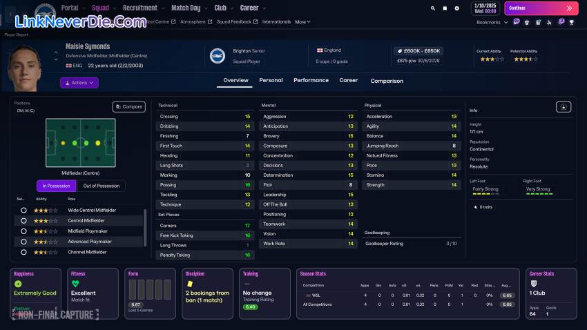 Hình ảnh trong game Football Manager 26 (screenshot)