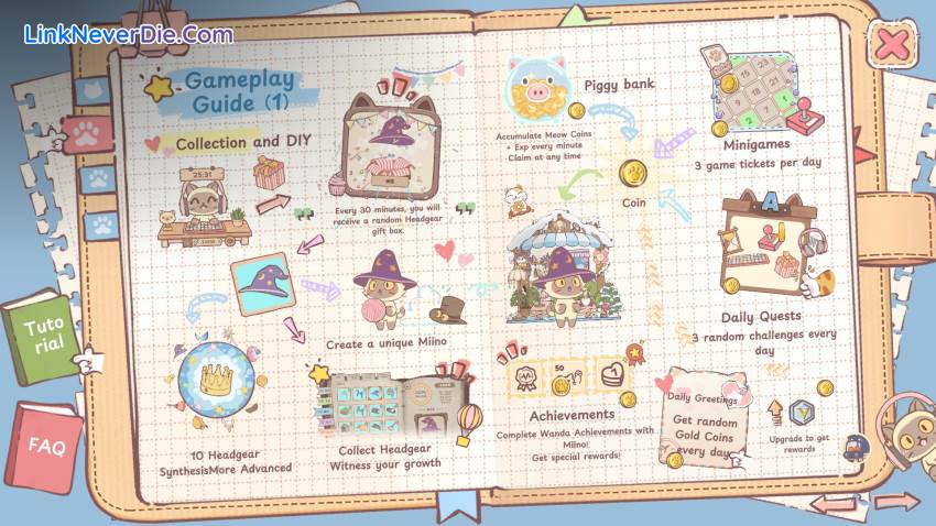 Hình ảnh trong game NoSlack Pets: Lo-Fi Paws (screenshot)